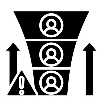 Crisis escalation icon