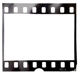 scan of blank or empty 35mm filmstrip border with scratches and light leaks, png asset, photo...