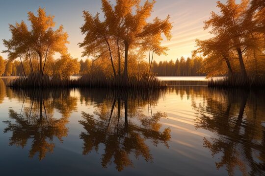 Floaded forest