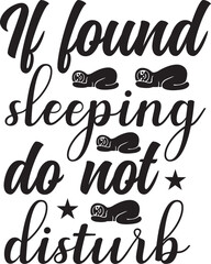 If you love me let me sleep svg