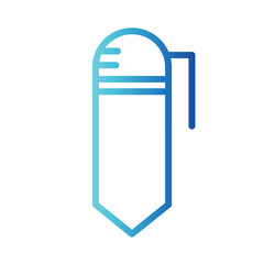 Pen Stationery Write Gradient Outline Icon