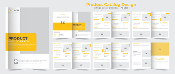 Fototapeta na wymiar Business brochure template design corporate company profile layout design