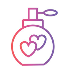 Hearts Love Romantic Gradient Outline Icon