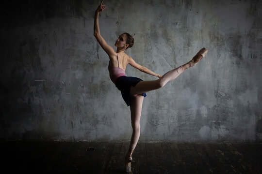 Dancing ballerina.