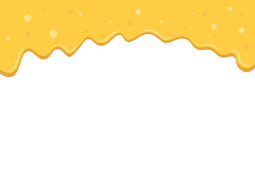 Cheese frame drops background. Liquid cheese drip