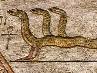 Tomb KV11 in the Egyptian Valley of the Kings, in the Theban necropolis, Egypt, Luxor