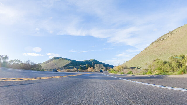 Sunny Winter Drive on HWY 1, Las Cruces
