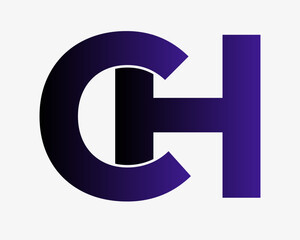 NEW BEST Ch creative initial latter logo.Ch abstract.Ch latter vector Design.Ch Monogram logo design .