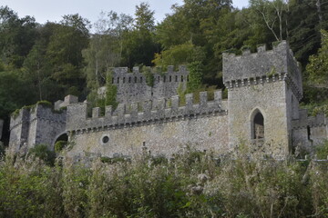 Obraz premium Gwrych Castle Ruins