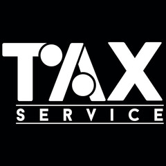 tax service logo design vector