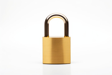 Naklejka premium padlock on white