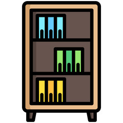 Organize lineal multi color icon, relate to housekeeping. use for UI or UX kit, web and app development.