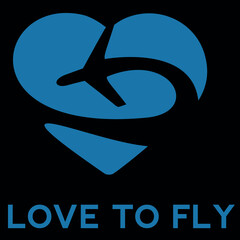 love to travel logo design