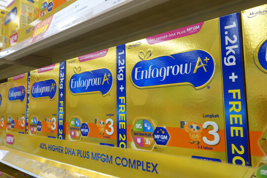 Enfagrow milk power sold in supermarket