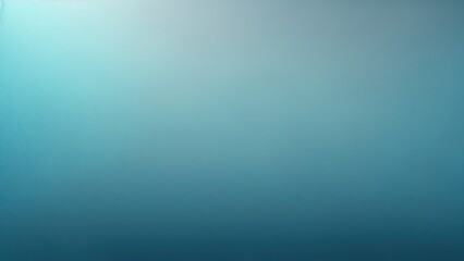 Obraz premium Gray Teal blue grainy color gradient glowing noise texture background