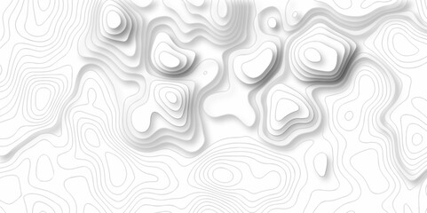 	
Abstract background with waves Geographic mountain relief. Abstract lines background. Contour maps. Vector illustration, Topo contour map on white background, Topographic contour lines.