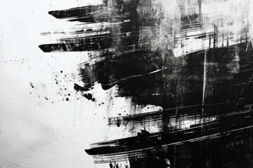 black and white grunge background - obrazy, fototapety, plakaty