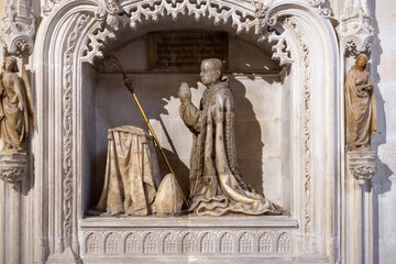 Interior detail of Burgos Cathedral