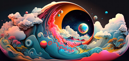 A fantastic banner with a fabulous landscape.