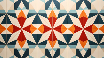 Geometric Patterns Inspired by Moroccan Tiles