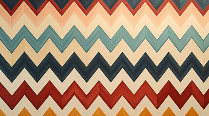 Zigzag Symphony: Chevron Elegance