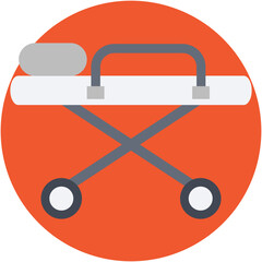 Stretcher Vector Icon