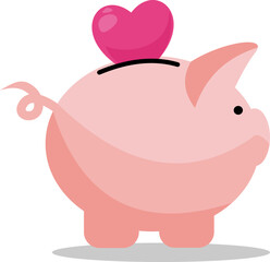 Love couple hugging, valentine day vector illustration.