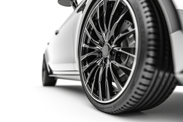 wheel of a car