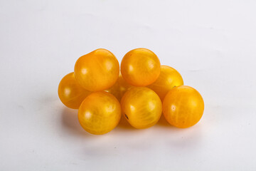 Ripe tasty yellow cherry tomato