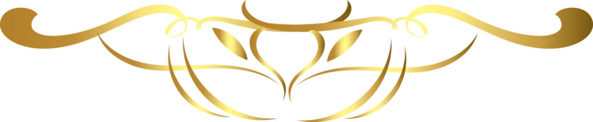 Dividers frames for decoration, Transparent background.