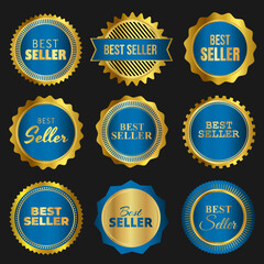 Best Seller Edition Badge sale gold blue collections