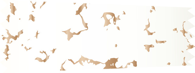 Marble washi tape on transparent background.
