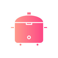 slow cooker gradient icon