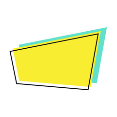 illustration of a blank board for your text