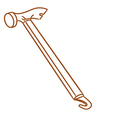 camping tools_camping hammer