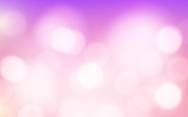 Gentle and Cute bokeh soft light abstract background, Vector eps 10 illustration bokeh particles, Background decoration