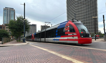 Houston Light Rail Train