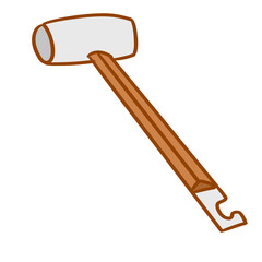 camping_outdoor_element_camping mini hammer_doodle style 