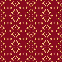 Old wallpaper on the wall.