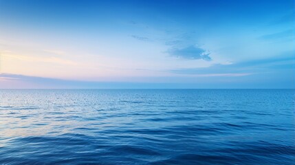 Naklejka na ściany i meble Oceanic Blue Serenity Serenity of oceanic blue gradient