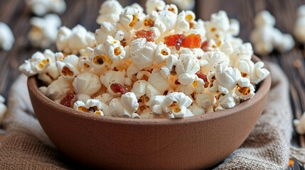popcorn in bowl