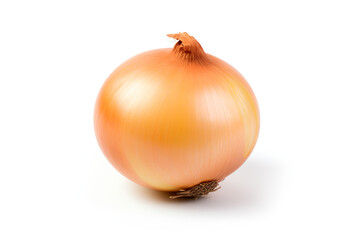 Fototapeta premium Onion isolated on white background created with Generative Ai