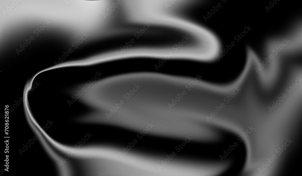 Poster silk background. abstract black and white imitating liquid background with gradient background with 