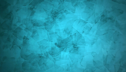 Obraz premium Abstract background with various shades of blue and turquoise, creating a crumpled paper or underwater effect, Abstract Dark Blue Grunge Background