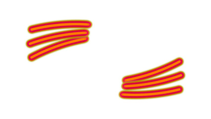 3d graphic of a symbol made of spheres