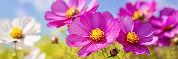 Obraz premium Background with flowers . AI 