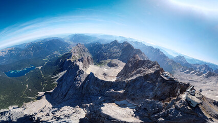 Above the Zugspitze