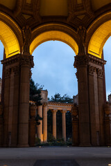 Obraz premium Arches in Palace of Fine Arts in San Francisco