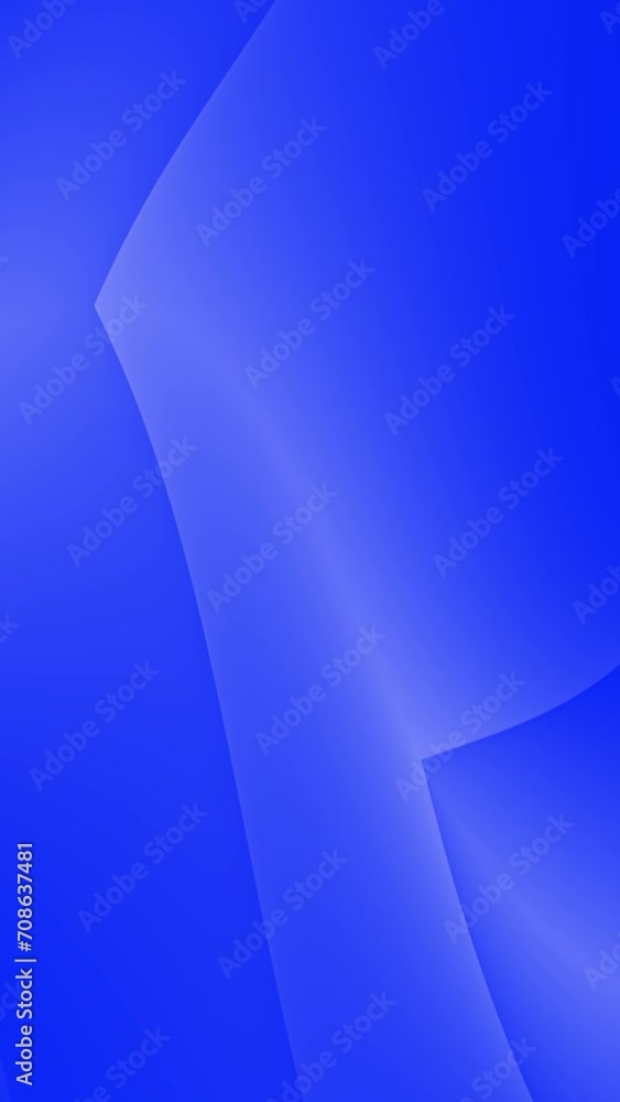 Poster abstract blue motion background. dynamic animated loopable vertical background video with wavy textu