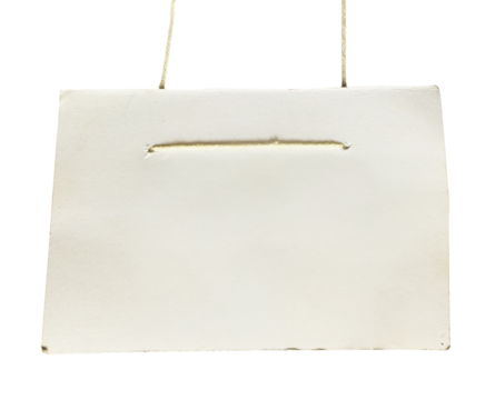 Name tag badge, isolated convention card blank on png background, Blank badge isolated on transparent background